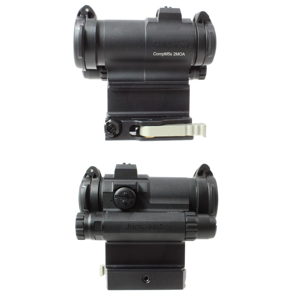 HOLY WARRIOR HWO-M5S HIGH MOUNT BK RED DOT AIRSOFT