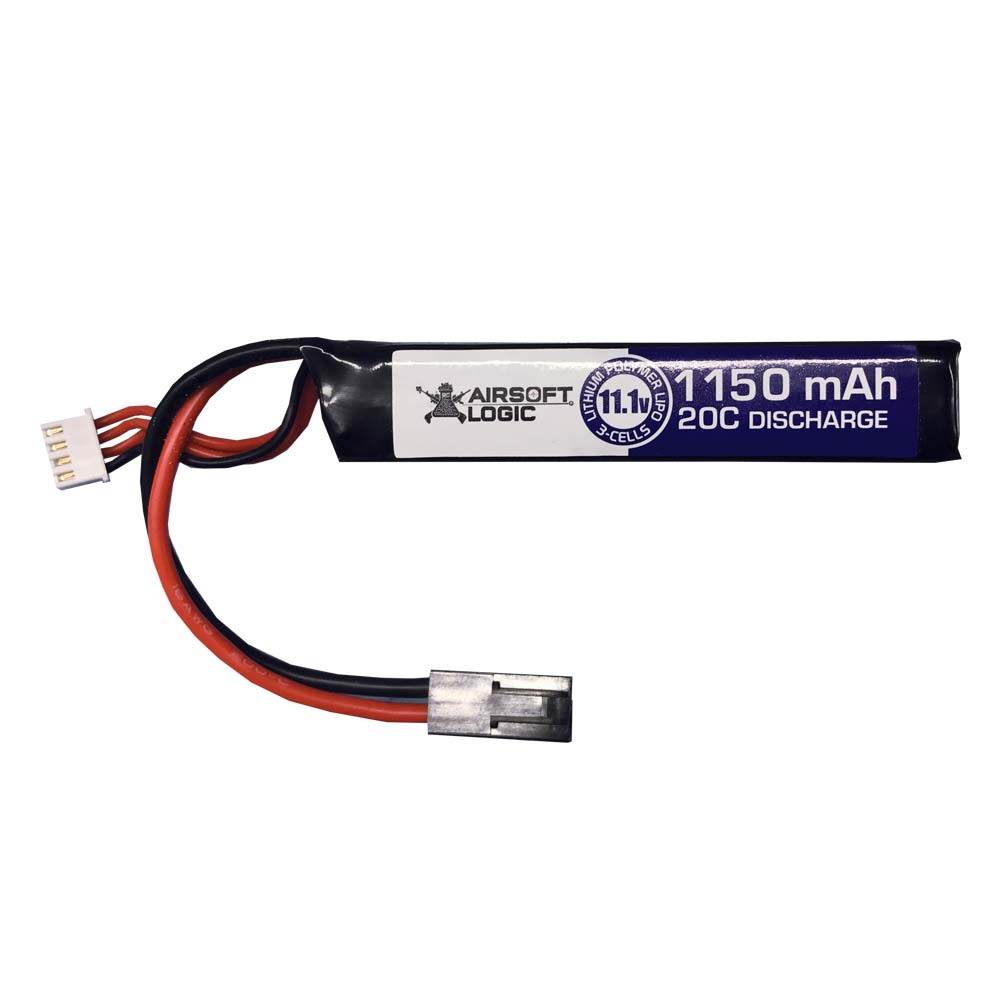 AIRSOFT LOGIC BATTERIE LI-PO 11.1v 1150mAh 20c TAMIYA - DISTRICT AIRSOFT