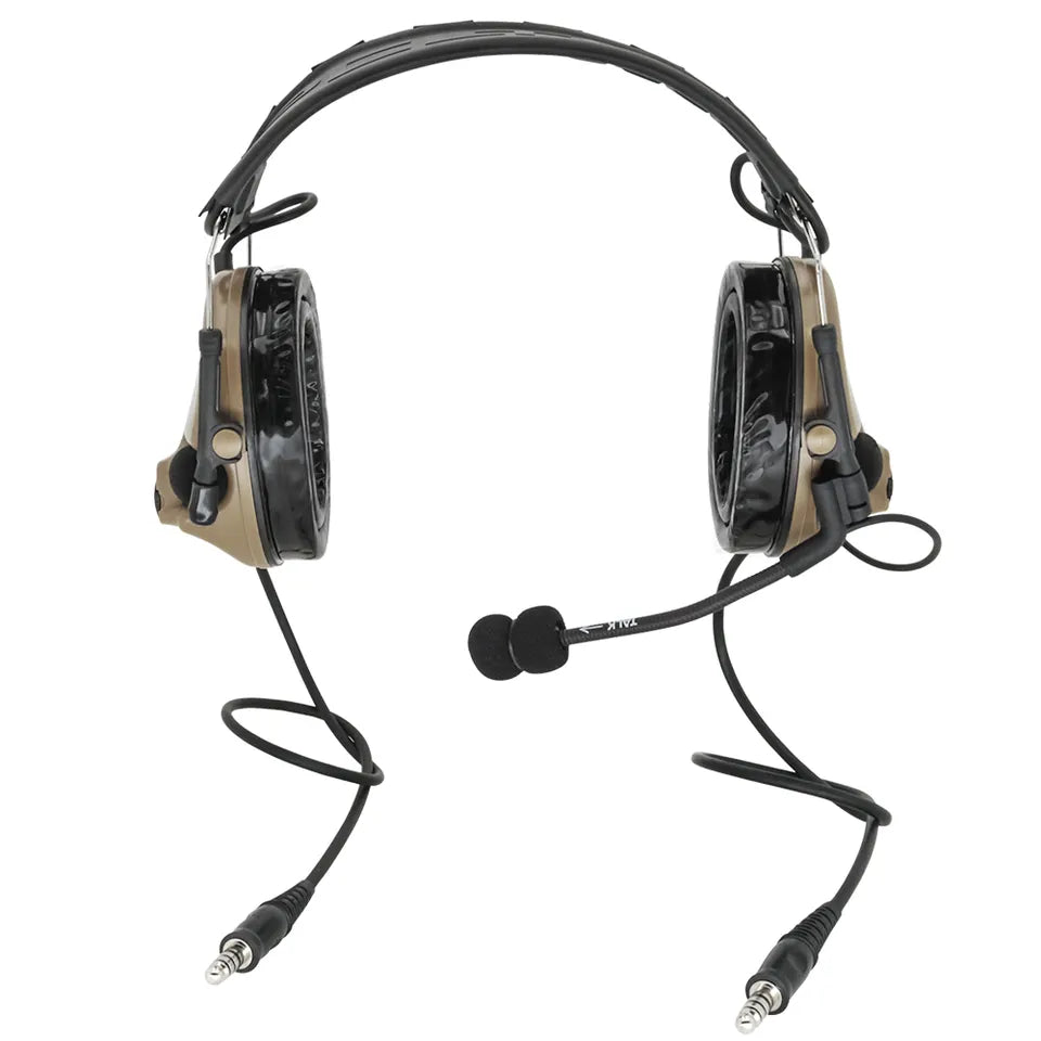 TAC-SKY COMTACIII HEADSET 2 PRISES - DISTRICT AIRSOFT