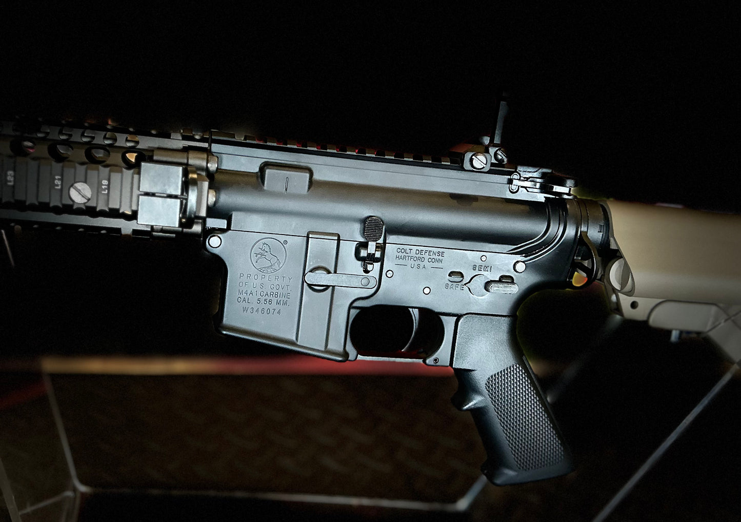 TOKYO MARUI MK18 MOD1 GBBR MWS (SYSTEME ZET) AVEC REVÊTEMENT CERAKOTE AIRSOFT USAGE