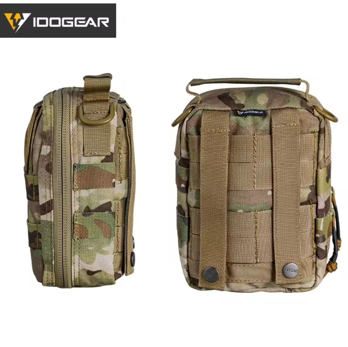 IDOGEAR POCHETTE MÉDICALE UTILITAIRE DE PREMIERS SECOURS EMT, SAC DE PREMIERS SECOURS IFAK