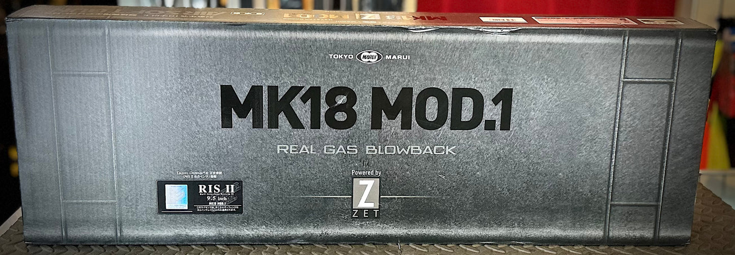 TOKYO MARUI MK18 MOD1 GBBR MWS (SYSTEME ZET) AVEC REVÊTEMENT CERAKOTE AIRSOFT USAGE