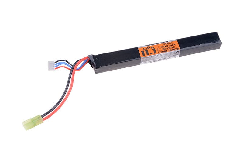 VALKEN BATTERIE LI-PO 11.1v 1300 mAh TAMIYA Bâton Long - DISTRICT AIRSOFT