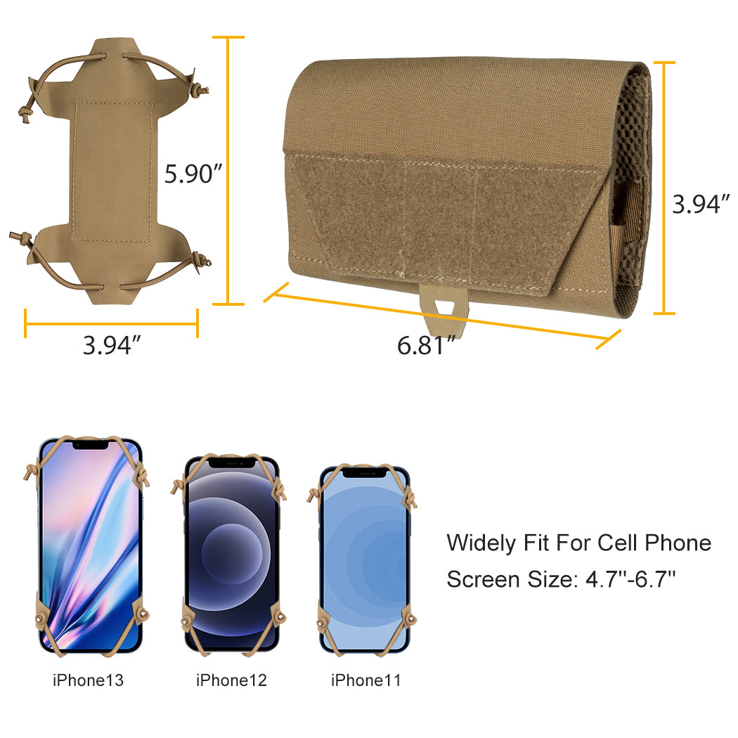 IDOGEAR POCHETTE POUR TÉLÉPHONE AVEC SUPPORTE UNIVERSELLE