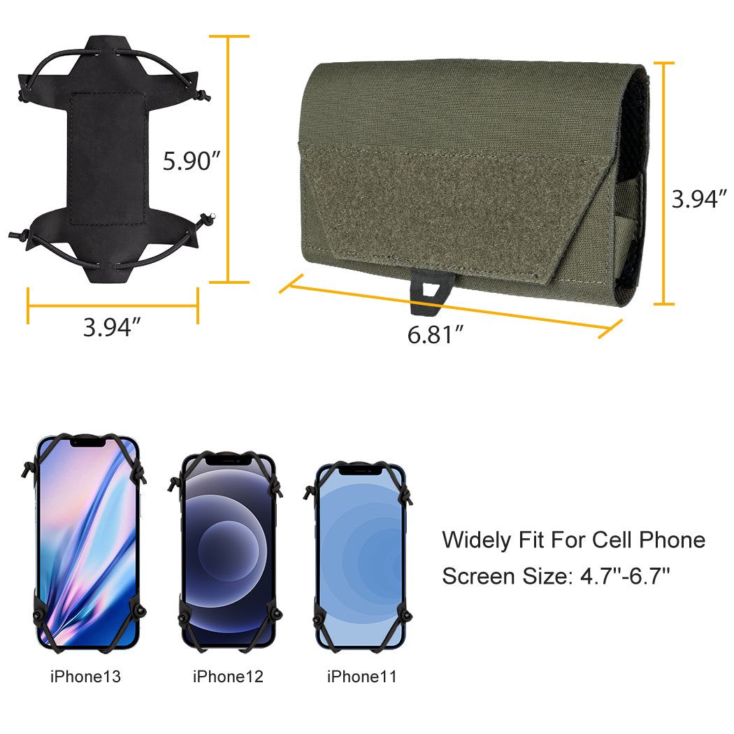 IDOGEAR POCHETTE POUR TÉLÉPHONE AVEC SUPPORTE UNIVERSELLE