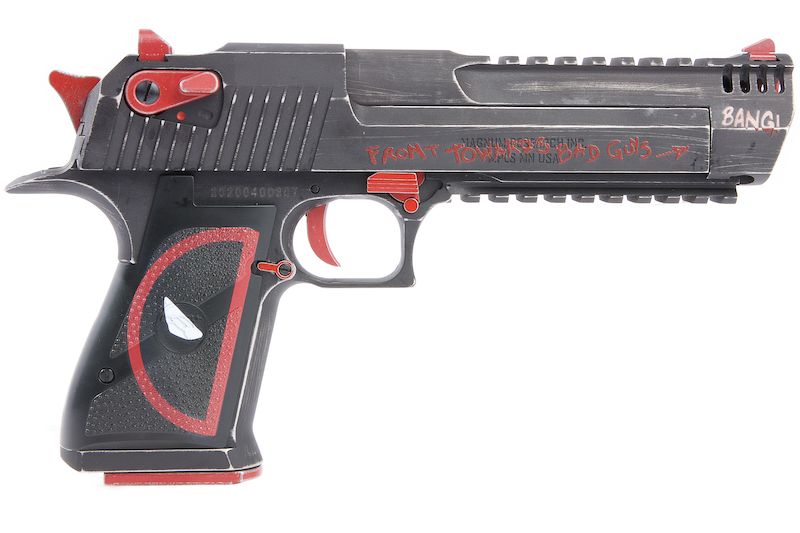 CYBERGUN DESERT EAGLE L6 .50AE DEAD POOL GBB PISTOLET AIRSOFT