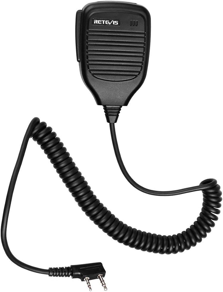 RETEVIS MICROPHONE/HAUT-PARLEUR POUR WALKIE-TALKIE - DISTRICT AIRSOFT