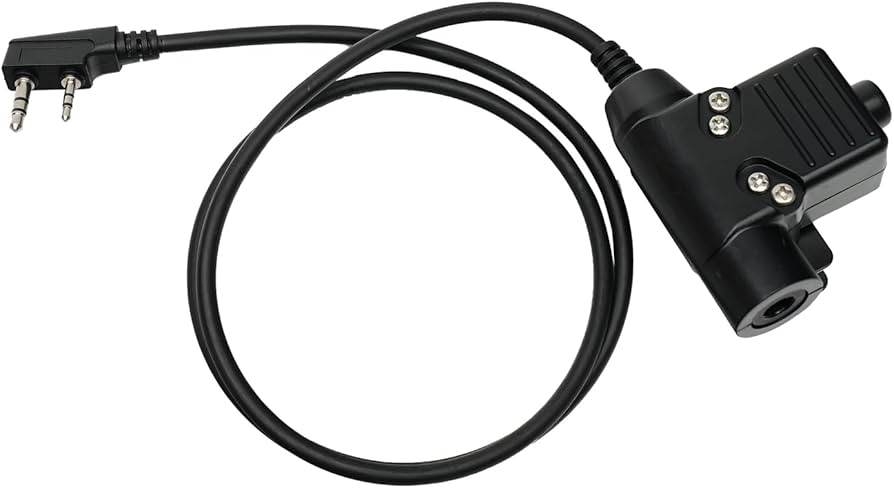 ADAPTEUR PTT ''PUSH-TO-TALK'' U94 POUR BAOFENG - DISTRICT AIRSOFT