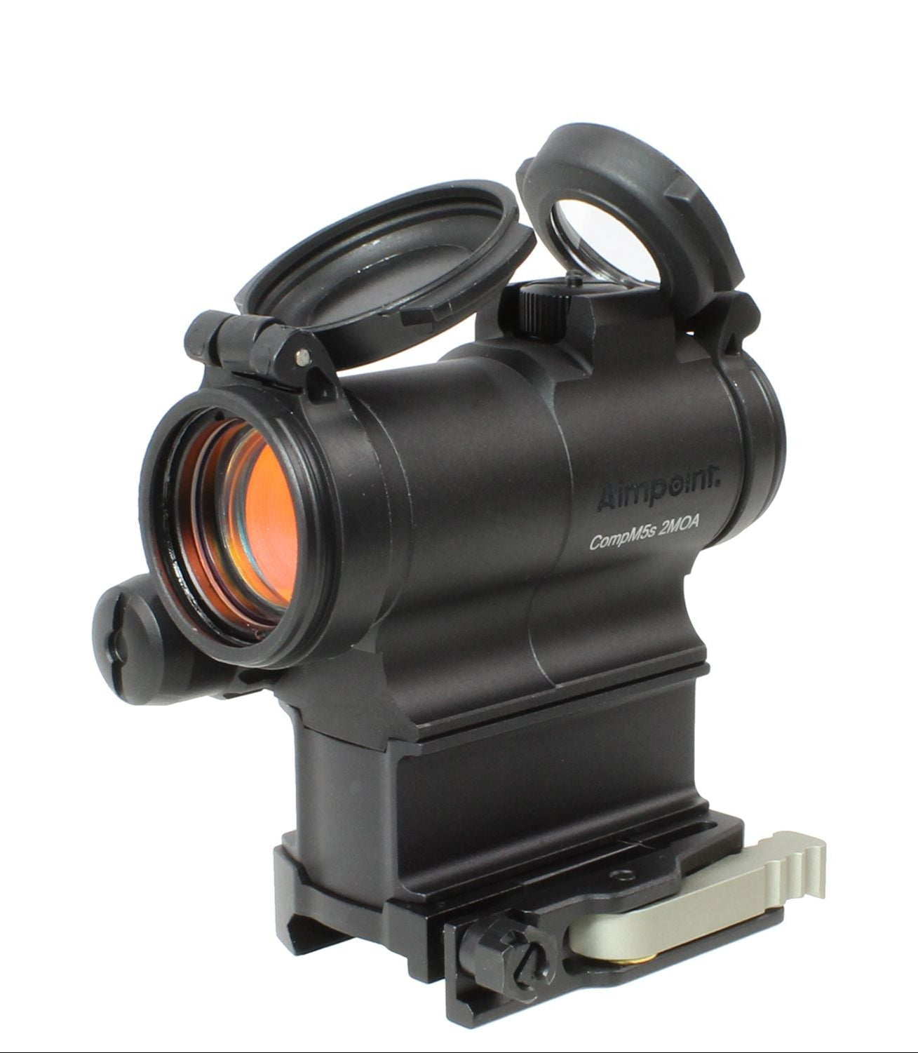HOLY WARRIOR HWO-M5S HIGH MOUNT BK RED DOT AIRSOFT