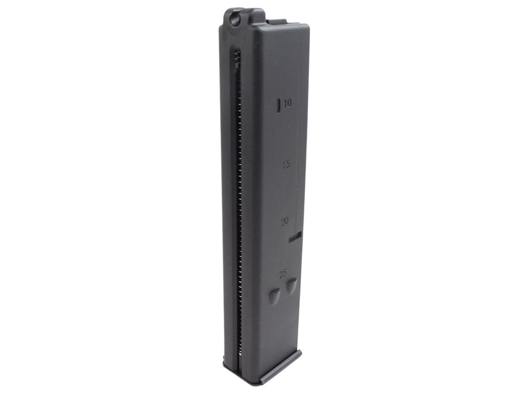 KWC UZI CO2 magazine black metal spare magazine accessory for airsoft Uzi style pistols