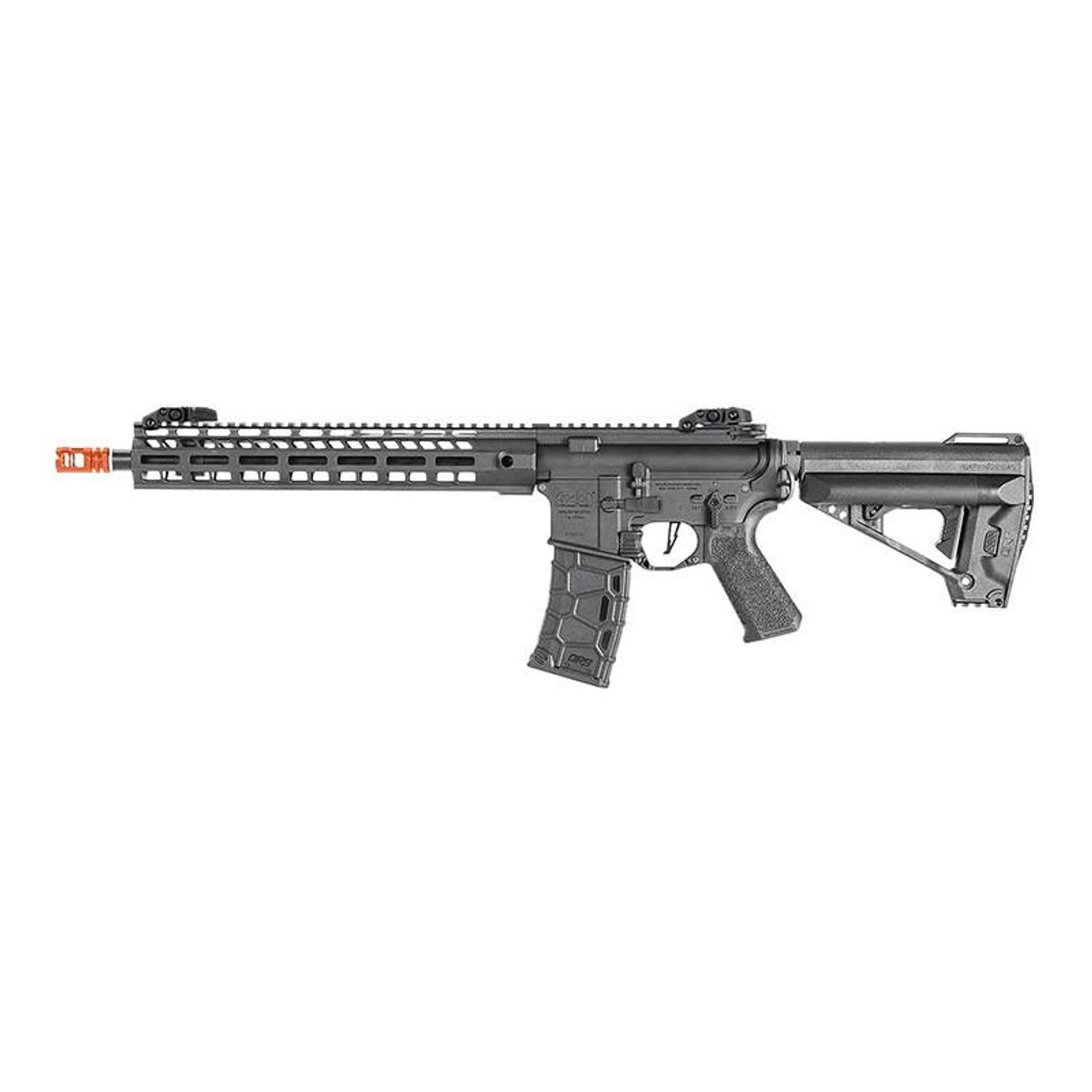 Fusil AEG AIRSOFT VFC AVALON noir avec canon long et chargeur détachable