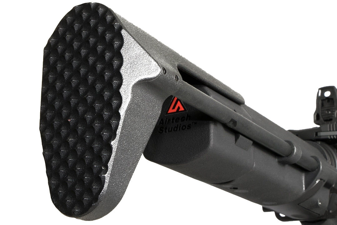 Airtech battery extension kwa with textured black rubber pad for enhanced grip and comfort