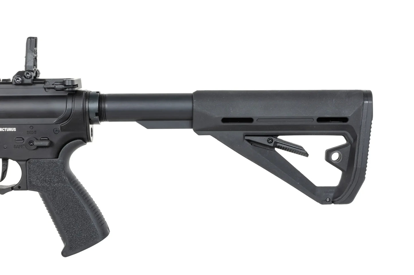 Crosse ajustable noire pour AEG TRINITY ARMAMENT GA-TA02 avec poignée ergonomique