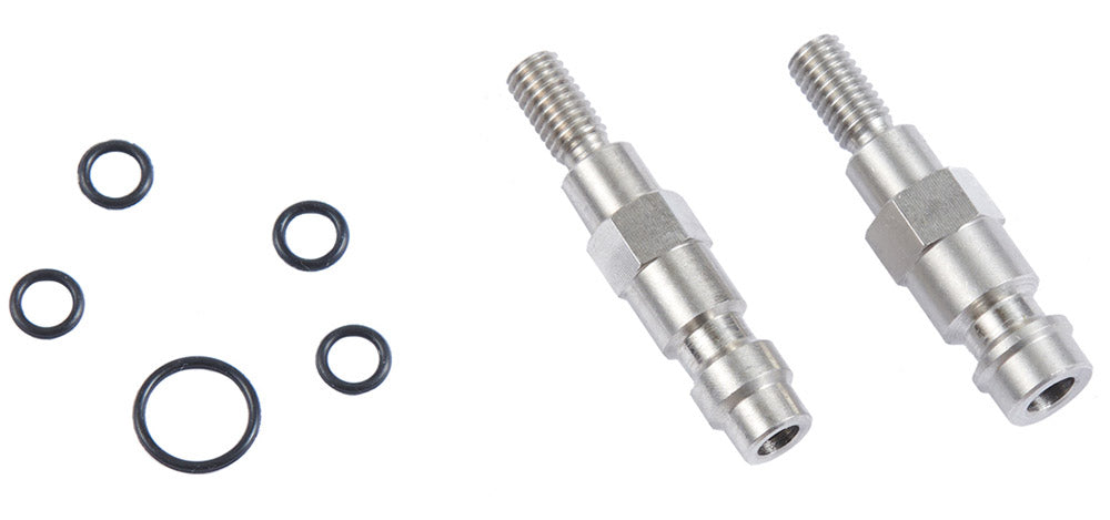 ARMY ARMAMENT M4 HPA ADAPTOR charger with metal fittings and rubber O-rings for airsoft guns