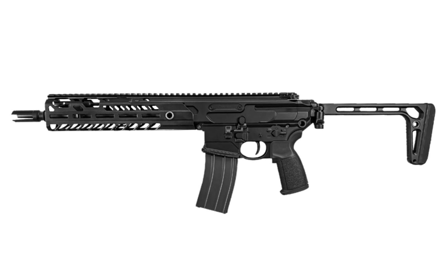 Fusil mcx virtus gbbr noir de SALVO PRECISION avec crosse pliable et chargeur détachable