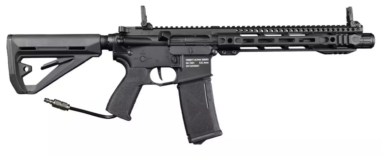 Fusil HPA TRINITY ARMAMENT GA-TA01P noir avec système de propulsion haute pression