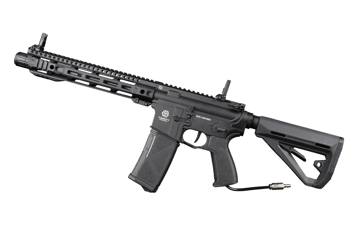 Réplique HPA black TRINITY ARMAMENT GA-TA01P avec crosse réglable et chargeur transparent