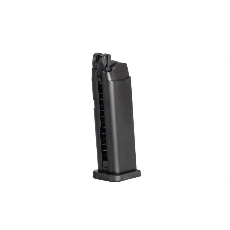 WE G19 mag WE TECH black polymer replacement magazine for G19 airsoft pistol accessory