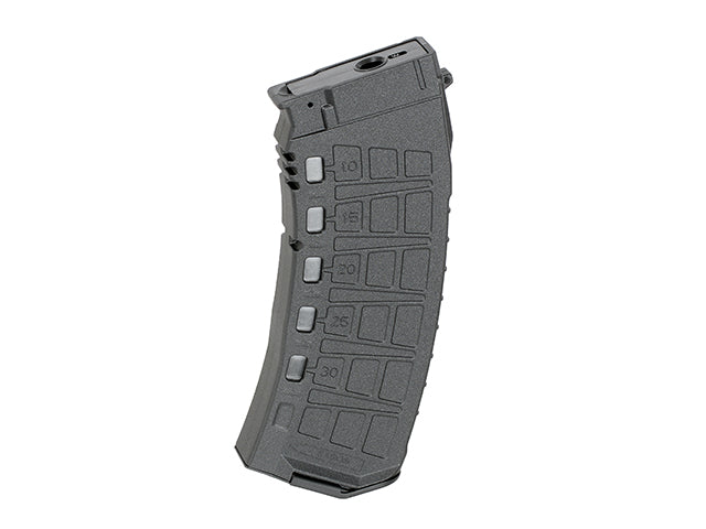 WELL PRO MAG WE09 black polymer chargeur with ergonomic design and capacity markings