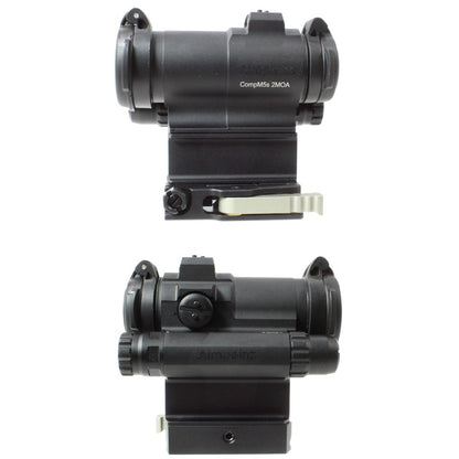HOLY WARRIOR HWO-M5S HIGH MOUNT BK RED DOT AIRSOFT