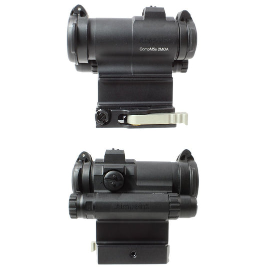 HOLY WARRIOR HWO-M5S HIGH MOUNT BK RED DOT AIRSOFT