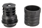 5KU AK 360 X37 MOUTH BRAKE + BLAST SHIELD 24MM CW 