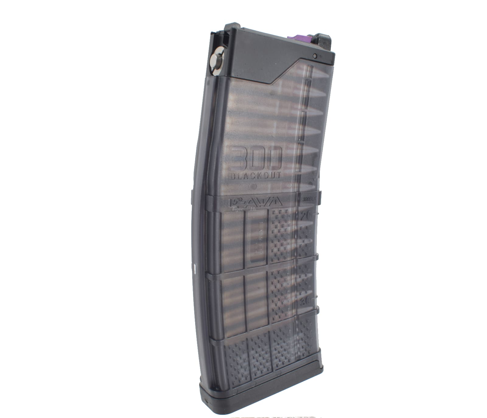EMG LANCER SYSTEMS 30-SHOT GAS MAGAZINE LICENSED MWS BLACK