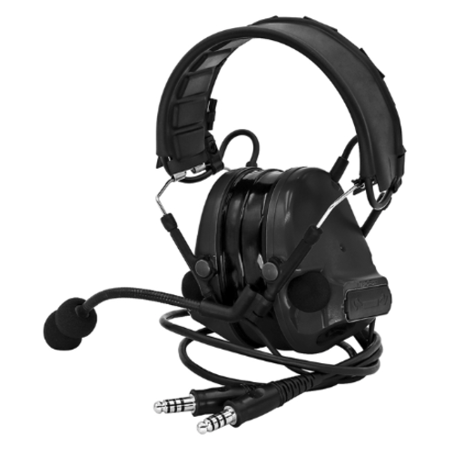 TAC-SKY COMTACIII HEADSET 2 PRISES - DISTRICT AIRSOFT