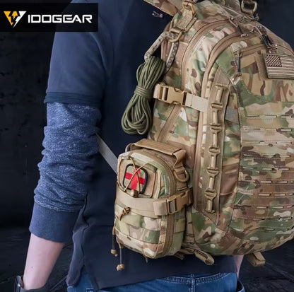 IDOGEAR POCHETTE MÉDICALE UTILITAIRE DE PREMIERS SECOURS EMT, SAC DE PREMIERS SECOURS IFAK