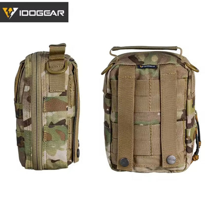 IDOGEAR POCHETTE MÉDICALE UTILITAIRE DE PREMIERS SECOURS EMT, SAC DE PREMIERS SECOURS IFAK