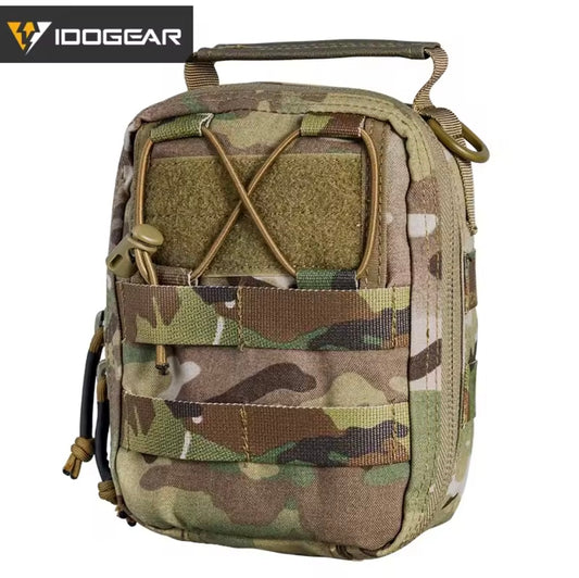 IDOGEAR POCHETTE MÉDICALE UTILITAIRE DE PREMIERS SECOURS EMT, SAC DE PREMIERS SECOURS IFAK