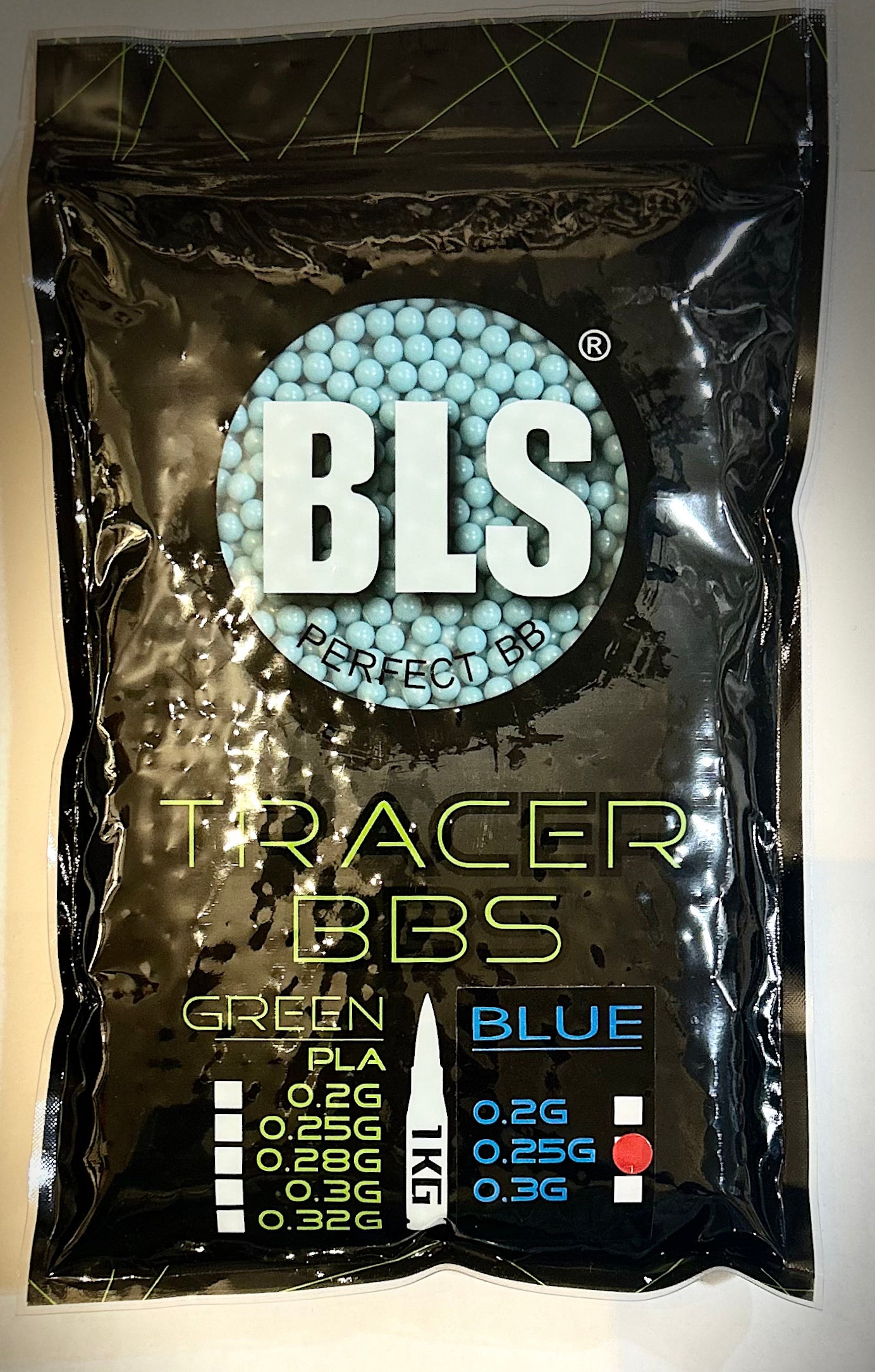 BILLE BLS .25G TRAÇANTE BLEU NON BIO 1KG