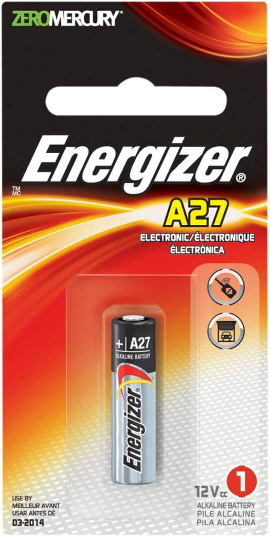 ENERGIZER PILE ALCALINE A27 12 V/12 V (pack de 1) - DISTRICT AIRSOFT