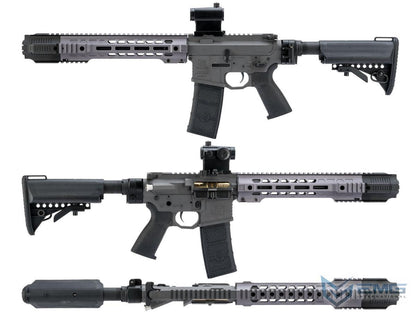 EMG SAI GRY GEN. 1 AVEC FREIN DE BOUCHE ET CROSSE REPLIABLE (MODÈLE : BOÎTE DE VITESSES I5 / SBR / GRIS) - DISTRICT AIRSOFT