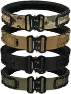 IDOGEAR 2 INCH BELT, QUICK RELEASE METAL BUCKLE.