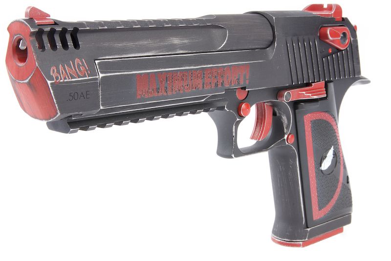 CYBERGUN DESERT EAGLE L6 .50AE DEAD POOL GBB PISTOLET AIRSOFT
