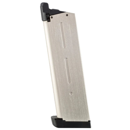 KJW CHARGEUR 1911 KP07 GREEN GAS CHROME - DISTRICT AIRSOFT