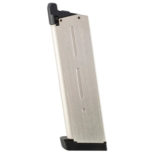 KJW CHARGEUR 1911 KP07 GREEN GAS CHROME - DISTRICT AIRSOFT