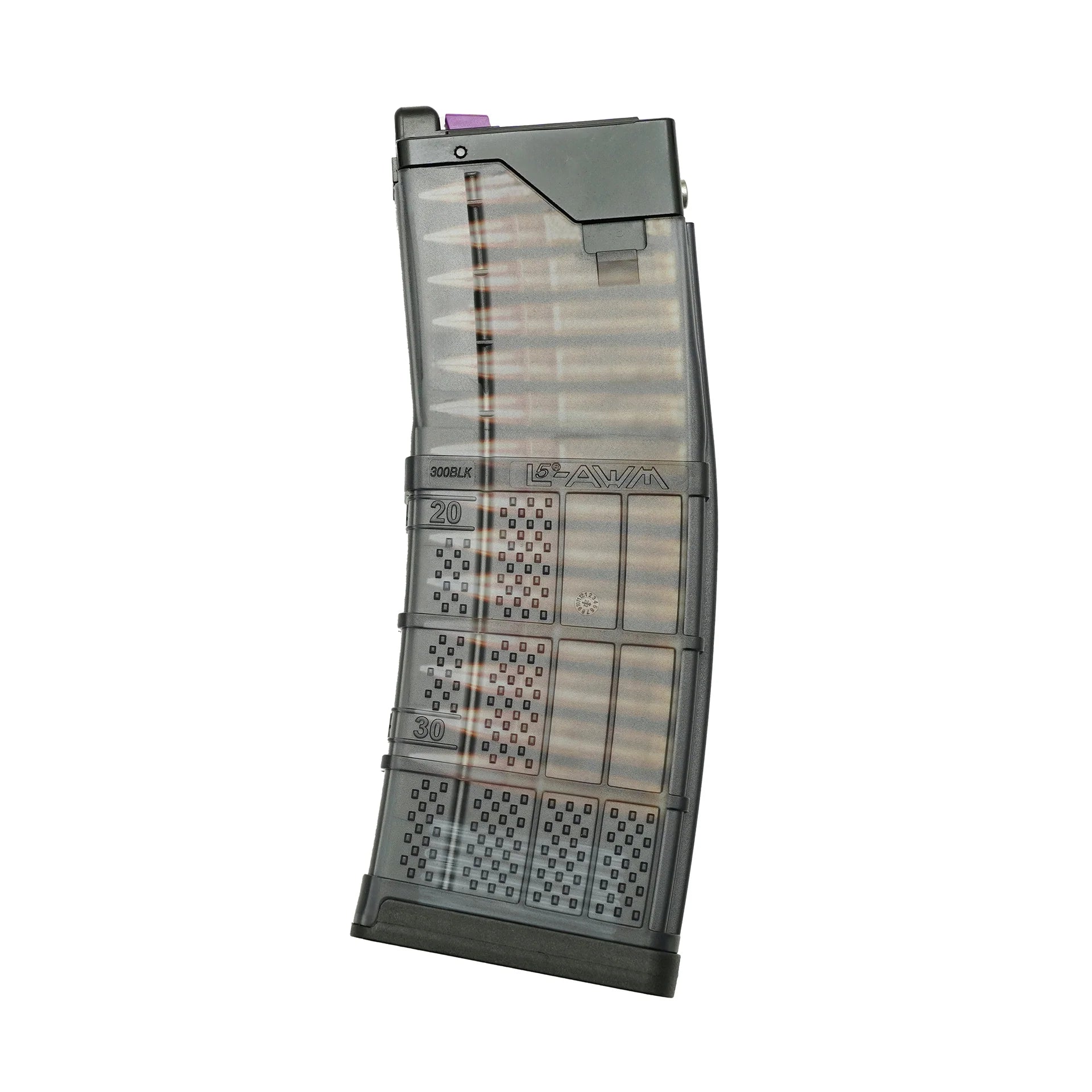 EMG LANCER SYSTEMS 30-SHOT GAS MAGAZINE LICENSED MWS BLACK