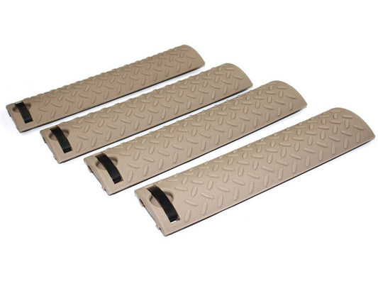 ENERGY ERGO RAIL COVER SET-B-DE PICATINNY TAN - DISTRICT AIRSOFT