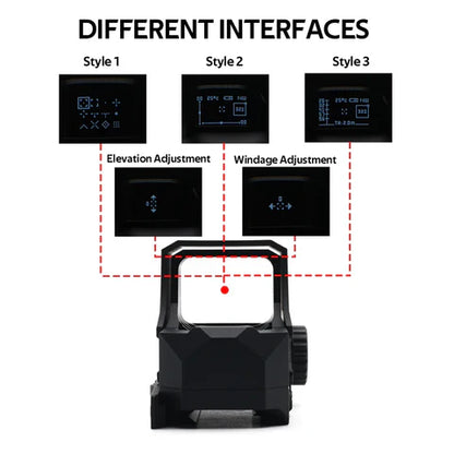 HOLY WARRIOR SZ1-B BK HUD SIGHT FOR REAL STEEL