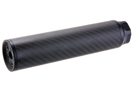 SILVERBACK SILENCIEUX AIRSOFT EN CARBON ''MEDIUM'' 16MM CW - DISTRICT AIRSOFT