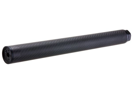 SILVERBACK SILENCIEUX AIRSOFT EN CARBON ''XXL'' 24MM CW - DISTRICT AIRSOFT