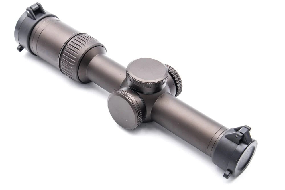 Holy Warrior Airsoft LPVO Scope with Adjustable Turrets for Precision Shooting