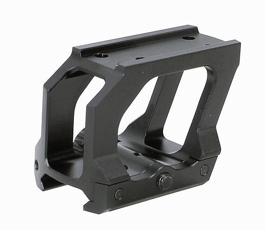 Durable airsoft riser mount for T1 T2 designed for enhanced optics alignment and stability