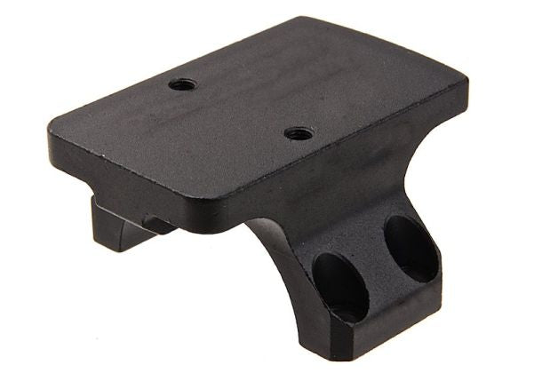 HOLY WARRIOR RMR Mount airsoft attachment made of durable black metal for secure optics mounting