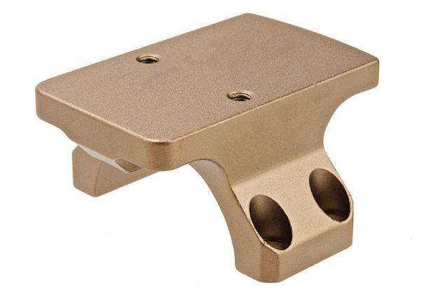 HOLY WARRIOR RMR Mount airsoft in bronze, perfect for secure optic attachment on airsoft guns