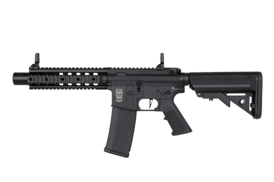 AEG airsoft specna arms C05 CORE fusil noir avec crosse réglable et rail Picatinny