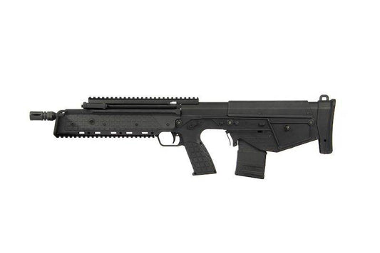 Réplique airsoft ARES KEL-TEC RDB noire avec chargeur amovible et rail supérieur