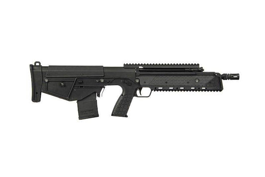Réplique airsoft ARES KEL-TEC RDB noire de style fusil d'assaut avec poignée ergonomique et rail supérieur